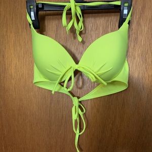 Neon Yellow Swimsuit